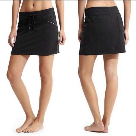 Athleta black Metro skort zip pockets - Picture 1 of 9